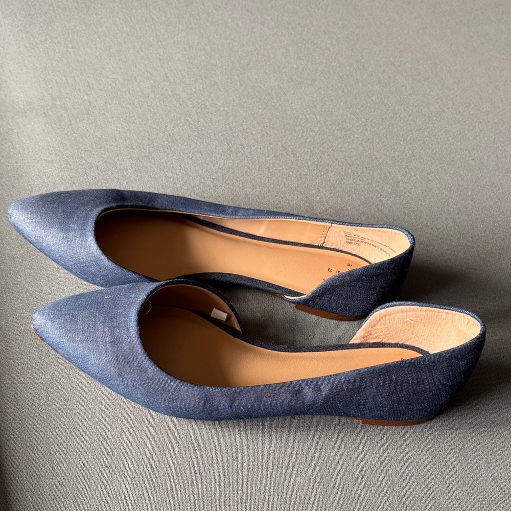 a new day Denim Blue Women's Flats